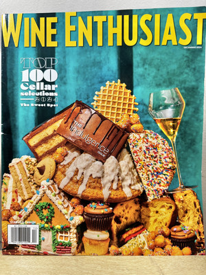 Wine Enthusiast Magazine December 2024 Cellar Selection Top 100 Indulgence Issue