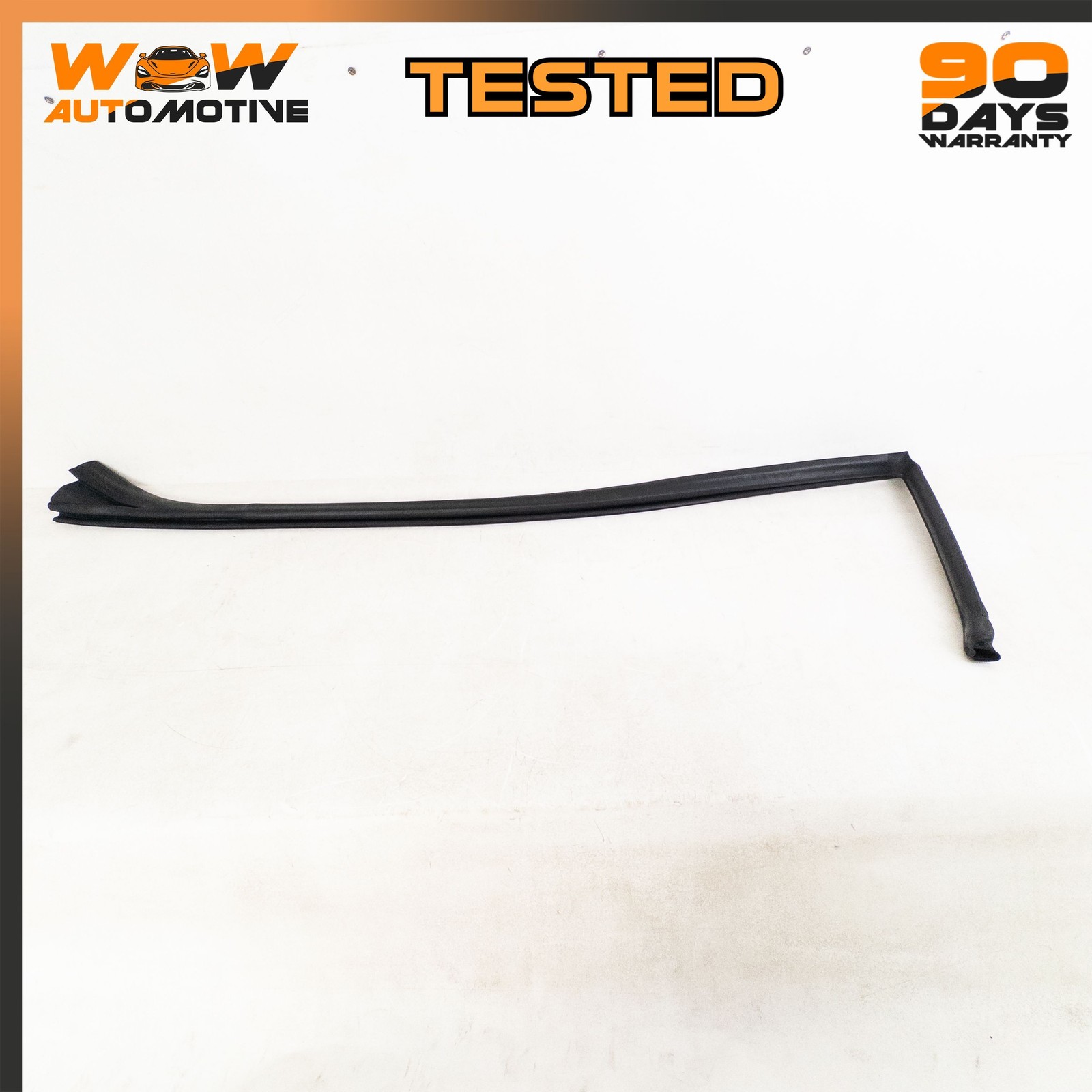 08-19 MASERATI GRANTURISMO FRONT RIGHT PASSENGER SIDE DOOR SEAL RUBBER OEM