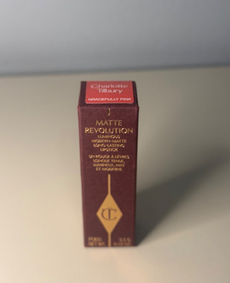 Charlotte Tilbury Matte Revolution Lipstick Gracefully Pink NIB Sealed!