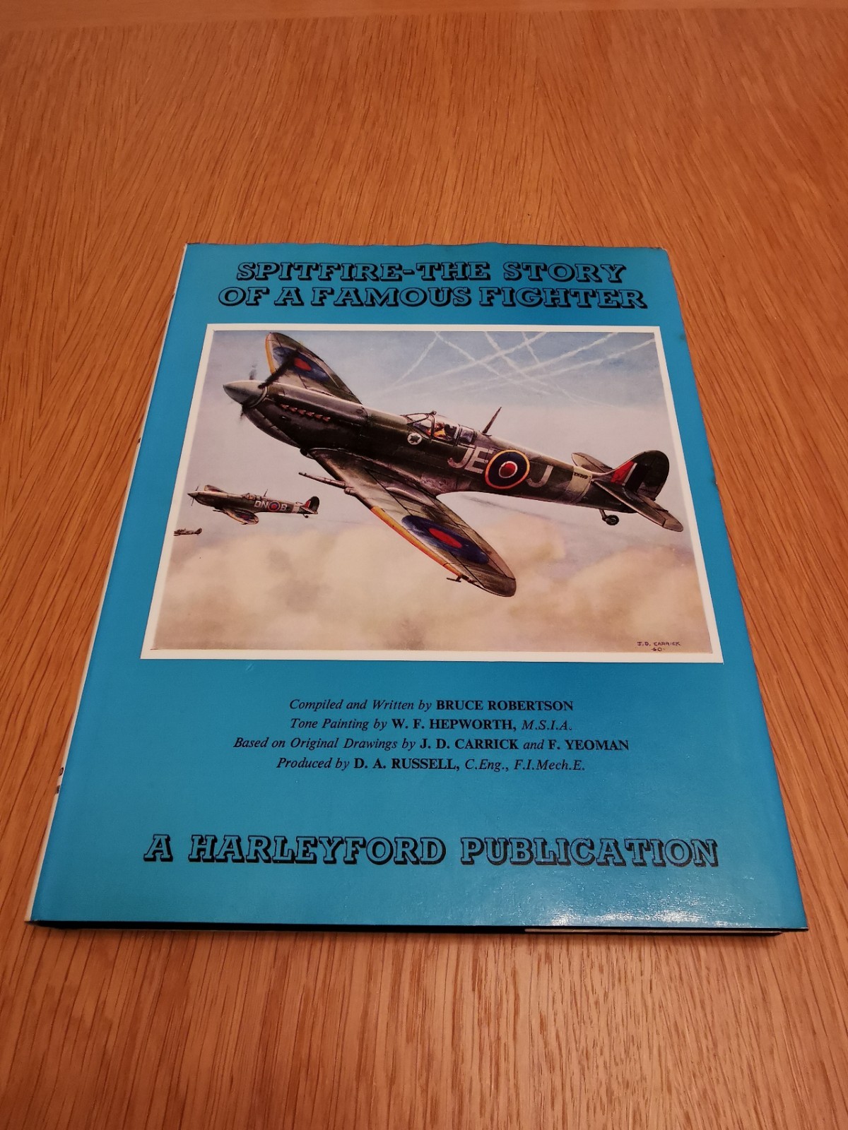 Spitfire: Story of a Famous Fighter (Harleyford Publications) 1973 (23f)