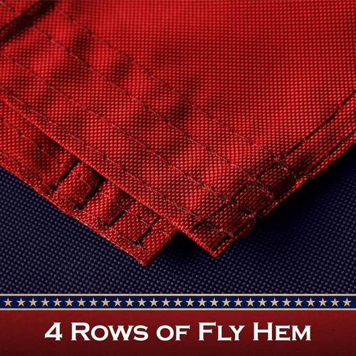 Confezione da 10: Betsy Ross TeaStained Flag 1x1,5 piedi ToughWeave Pro Series Palo - Foto 5 di 8