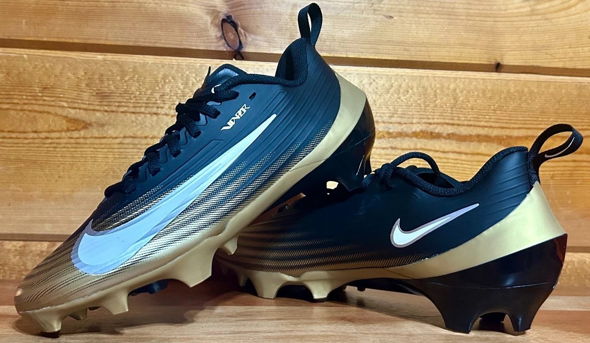 Nike Vapor Speed 3 Football Shoes Cleats Black Gold FB3303-003 Men\'s Sz 8.5‎ Nike Vapor Speed 3 Black Gold Football Cleats FB3303-003 Men  main image 3