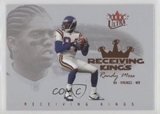 2004 Fleer Ultra Receiving Kings Randy Moss #1RE HOF n1u