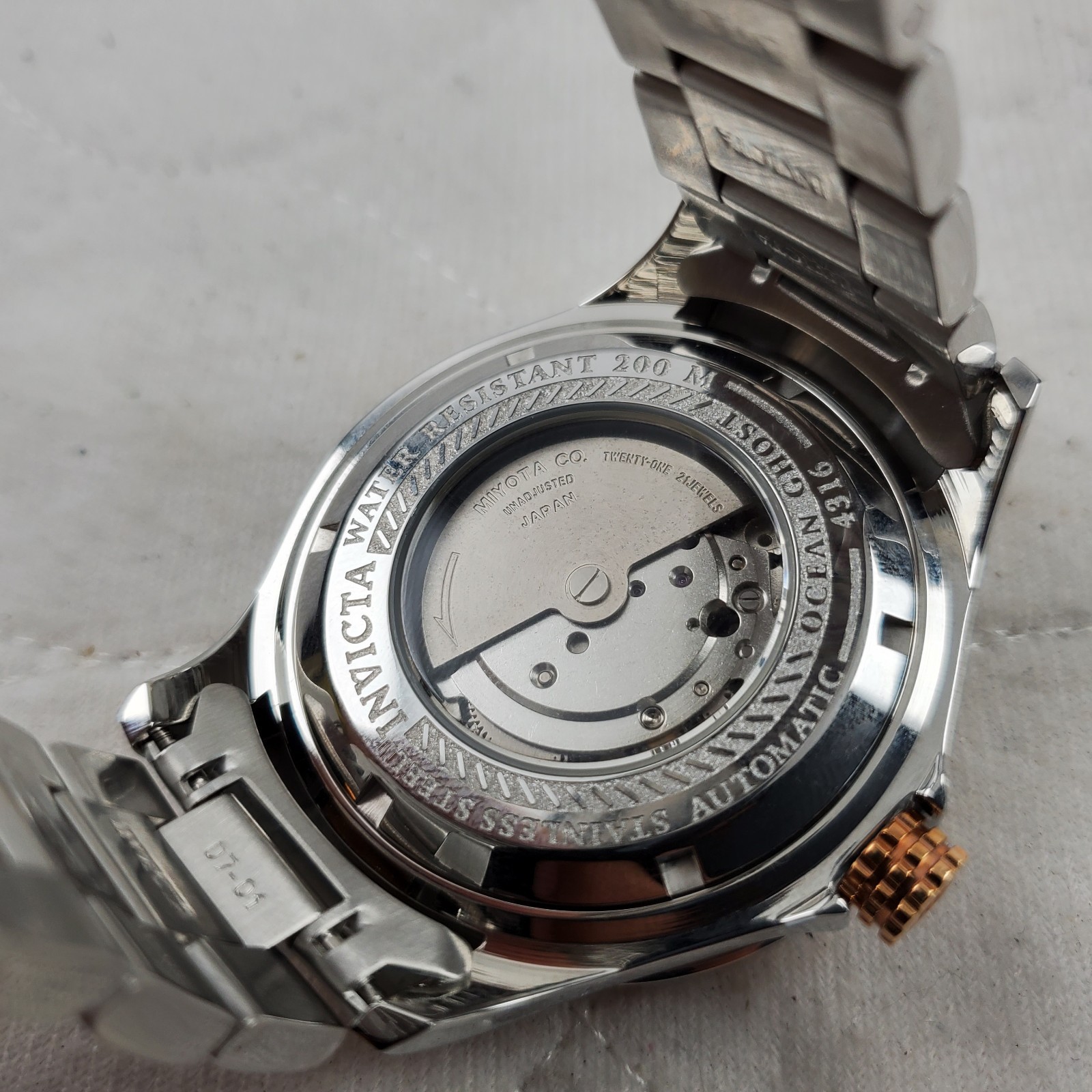 INVICTA OCEAN GHOST 4316 AUTOMATIC CHAMPAGNE DIAL… - image 8