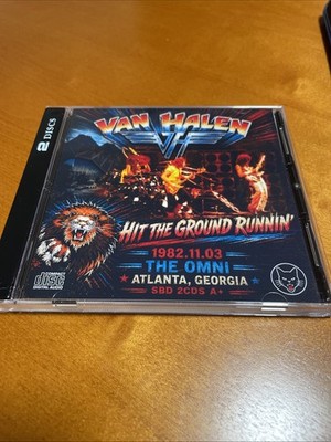 Van Halen 1982 Live 2 CD Omni Atlanta Eddie Alex David Lee Roth Diver Down Tour