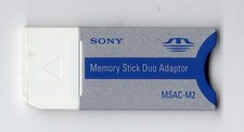 Sony MSAC-M2 Genuine Camera Memory Stick Duo Adaptor / Adapter
