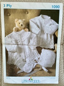 LITTLEWOODS STRICKANLEITUNG 1090 FÜR JACKEN, MÜTZE & HANDSCHUHE IN 3-FÄDIG ~16-18-20