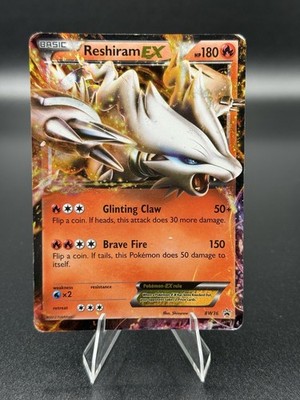 Reshiram EX BW36 HP/Heavily Played