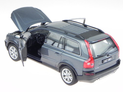 Volvo XC90 greymetallic diecast model car Welly 1/24 - Picture 2 of 7