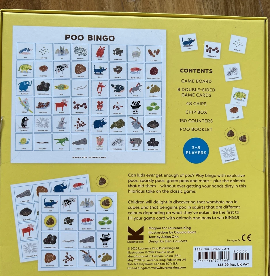 Poo Bingo by Aidan Onn. - Image 3 of 3