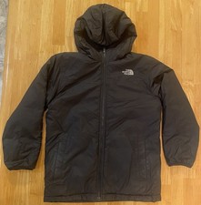 The North Face Reversible Puffer Hooded Jacket Boys Size Medium Insulated