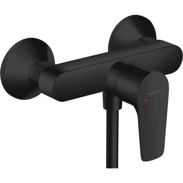 Hansgrohe Talis E Brause-Einhebelmischer 71760670 Aufputz, Mattschwarz-image