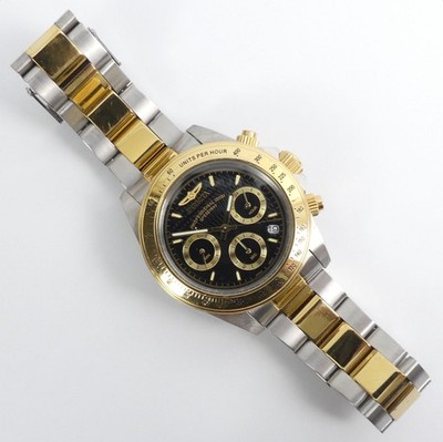 HERRENUHR INVICTA ZWEIFARBIG EDELSTAHL SPEEDWAY 9224 IN GUTEM ZUSTAND