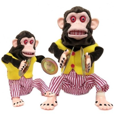 Toy Story Jolly Chimp Monkey Doll Chimp Musical Cymbals Naughtiness Funny FS JP