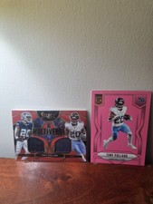 Tony Pollard Card Lot Select Multiverse Red+Donruss Elite PINK Cowboys Titans