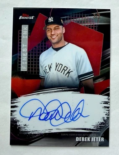 2026 Topps Finest Derek Jeter Red (RAW)