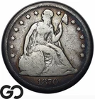 1870 Seated Liberty Dollar *Highly Collectible, Scarce Survivor*