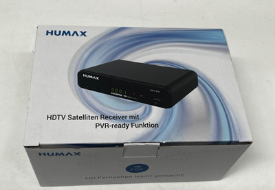 Humax HD Fox Digitaler Satellitenreceiver - Schwarz #TK1668A