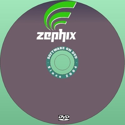 Latest New Release Zephix Linux XFCE OS Operating System for PC on DVD