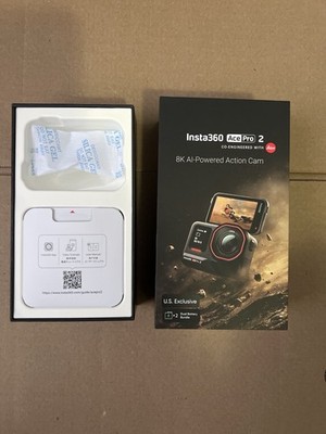 Empty Box Only Insta360 Ace Pro 2 8K Action Camera Dual Battery Bundle Packaging