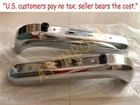 FOR NISSAN DATSUN 521 620 1300 1500 PICKUP TRUCK STEEL REAR BUMPER CHROME RUBBER