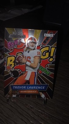 2021 Wild Card Alumination #AC-1 Trevor Lawrence Comix Red/Orange /199