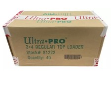 1000 Ultra Pro Regular 3x4 Toploader sealed case Brand New top loader