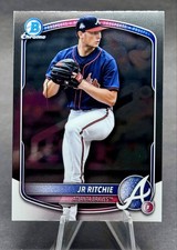 2025 Bowman Draft - JR Ritchie Chrome #BDC-199 Atlanta Braves