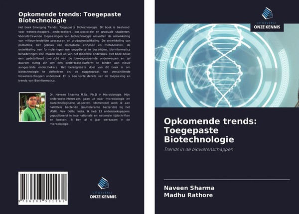 Naveen Sharma (U. A.) | Opkomende Trends: Toegepaste Biotechnologie | Buch-image