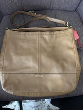 Borsa a tracolla Coach Park Hobo in pelle di ciottoli 23293 con tracolla borsa