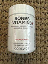 Brand New bones  Vitamins Plus Beyond Vitamins, Codeage