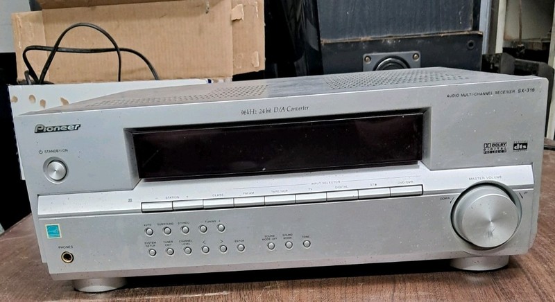 Pioneer Multi-Channel Receiver SX-315 Tested Working - NO REMOTE