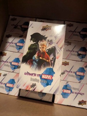 Women of Marvel 12-Pack Box (Upper Deck 2024) New & Factory Sealed - 72 cards