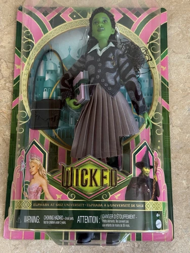 Wicked Movie Movie Elphaba At Shiz University Doll Mattel URL Error New