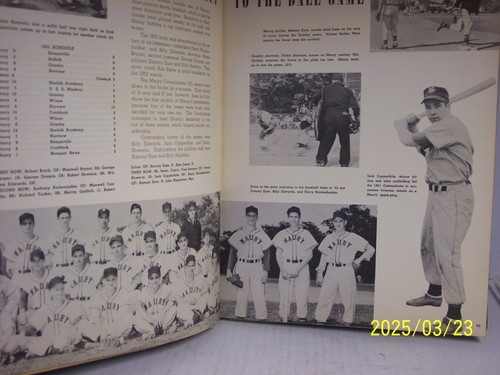 1952 THE COMMODORE MATTHEW FONTAINE MAURY HIGH SCHOOL YEARBOOK NORFOLK VIRGINIA - Picture 6 of 6