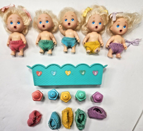 TYCO QUINTS COMPLETE DRINK AND WET QUINTS PLAYSET RARE 1990'S