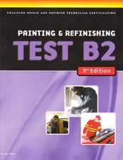 ASE B2 Delmar Test Prep Study Guide Manual - Painting & Refinishing - NEW