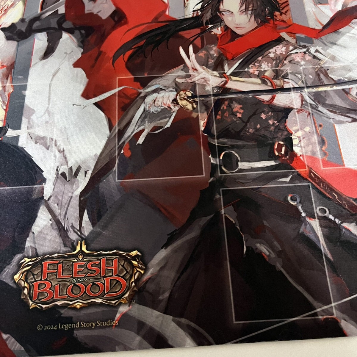 【Flesh and Blood】世界選手権 アイラ プレイマット Fab Ira Scarlet Revenger World Championship Osaka Playmat