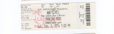 TICKET Pro Wrestling WWE Live! (2014) Feb 2 The Big Show defeated Kane Goldust