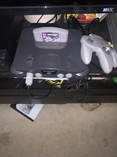 Nintendo 64 Console - N64 With Controller And Game