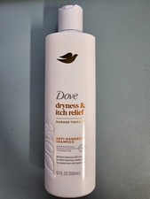 4 PACK Dove Dermacare Scalp Anti Dandruff Shampoo Dryness Itch Relief 12 oz 