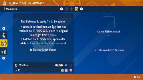 🍊Shiny/Non-shiny Vivillon Fancy Pattern 6IV🍇Pokémon Scarlet/Violet (💯Legal) - 第 4/10 張圖片