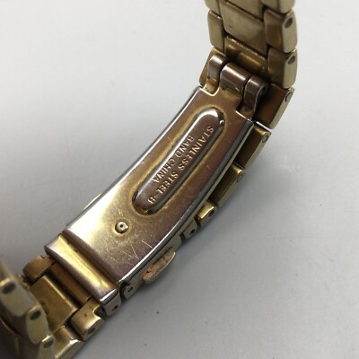 【かな】 Seiko Coutura Diamond Women 26mm Gold Tone 7N82-0CG0 MOP New