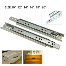 1/5 Pair Full Self Close Extension Drawer Sli...