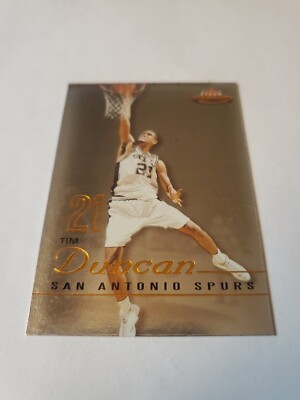 2003-04 Fleer Mystique Tim Duncan #38 HOF