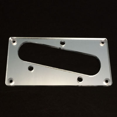 Guyker Anneaux De Montage Humbucker Métal Plat (2PCS Chrome) - Pour Guitare Électrique & Basse