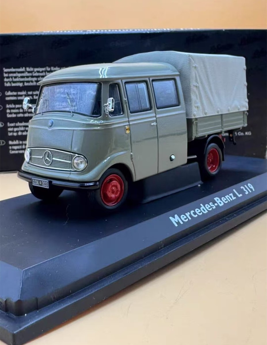 1/43 schuco Mercedes Benz L319 シュコーミニカー Extremely RARE Schuco 1/43 Mercedes L319 Spies Hecker&Co