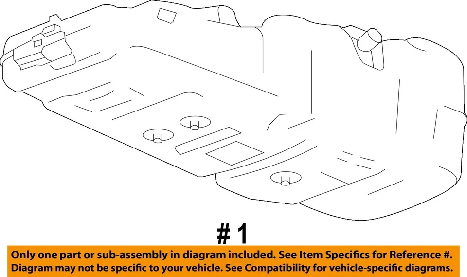 Used Fuel Tank fits: 2005 Chevrolet Colorado  Grade A - Image 4 of 4
