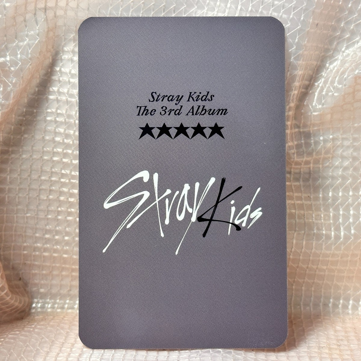 I.N Official Synnara Store Benefit Photocard Stray Kids 5 Star JYP