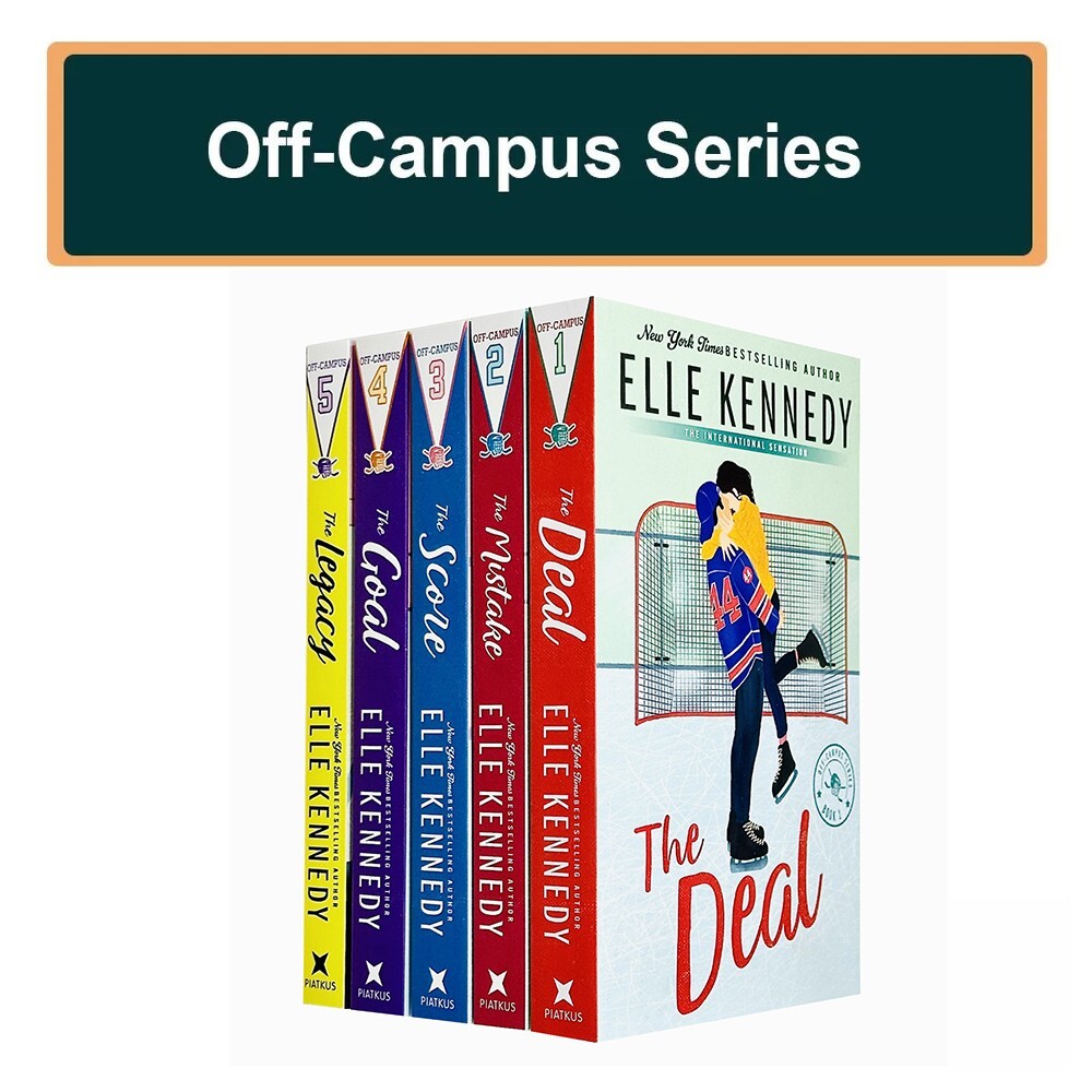 Off-Campus Series Books 1-5 Collection Set by Elle Kennedy Deal